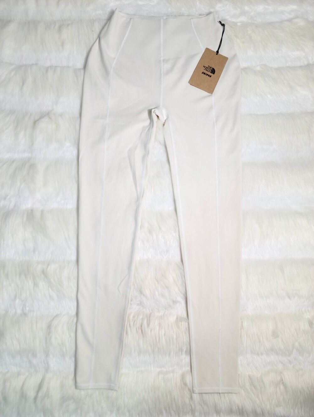 The North Face TNF x SKIMS Refina Leggings SK White Bone Women X-Small NEW